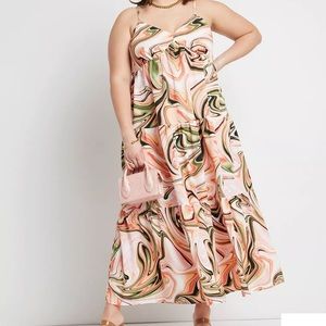 Trapeze Maxi Dress